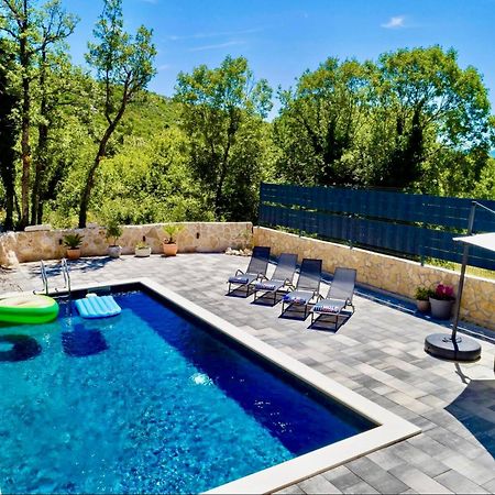 Luxury Villa Andrea Vrzika In Forest Near The Sea Zagvozd Екстериор снимка