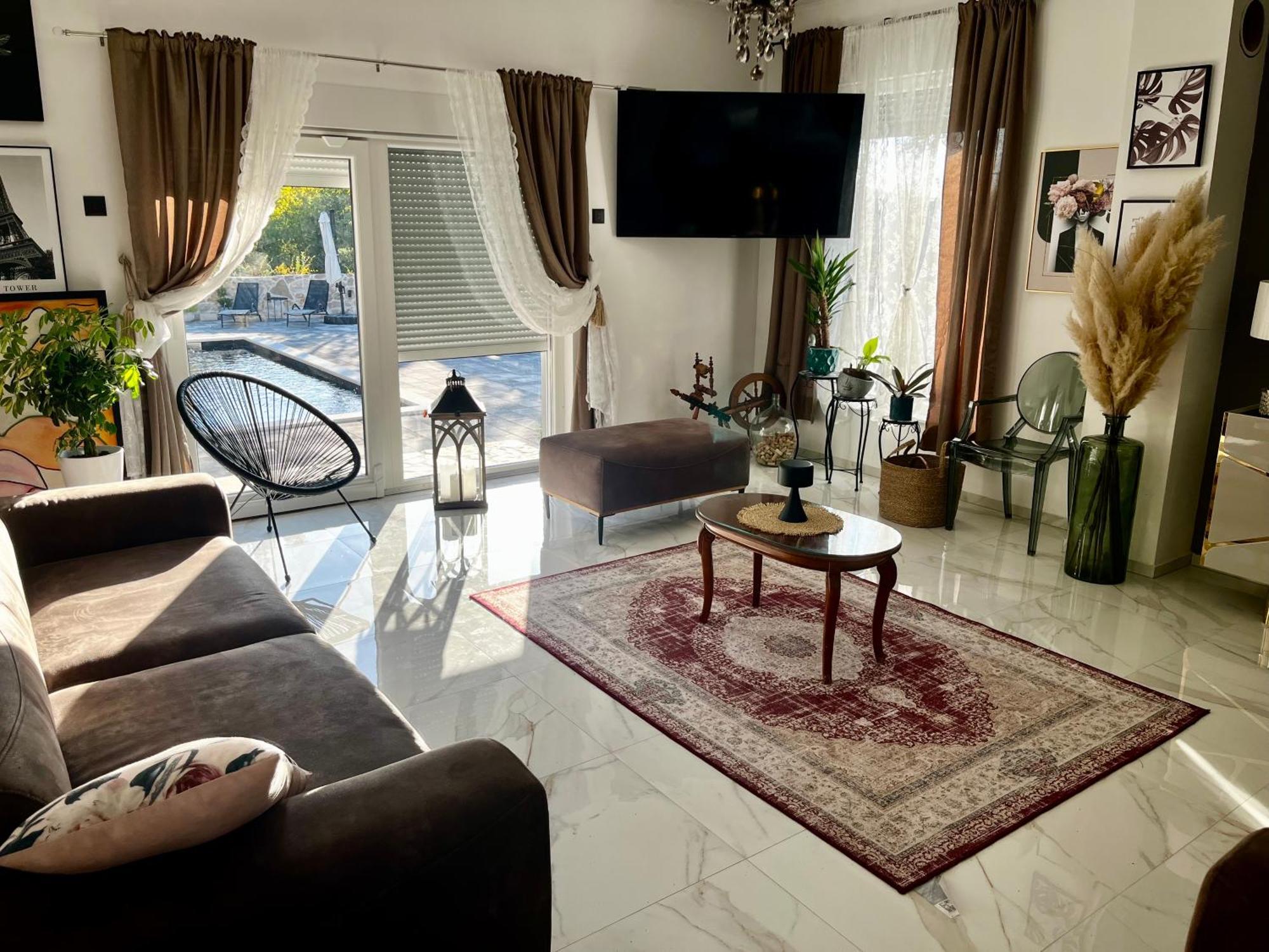 Luxury Villa Andrea Vrzika In Forest Near The Sea Zagvozd Екстериор снимка