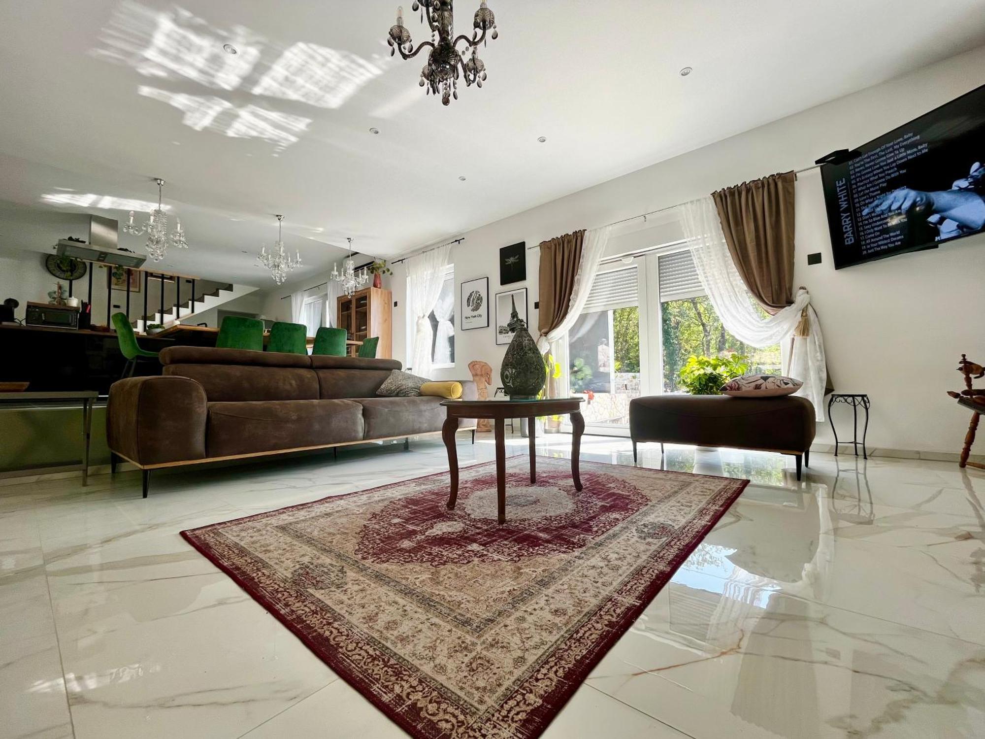 Luxury Villa Andrea Vrzika In Forest Near The Sea Zagvozd Екстериор снимка