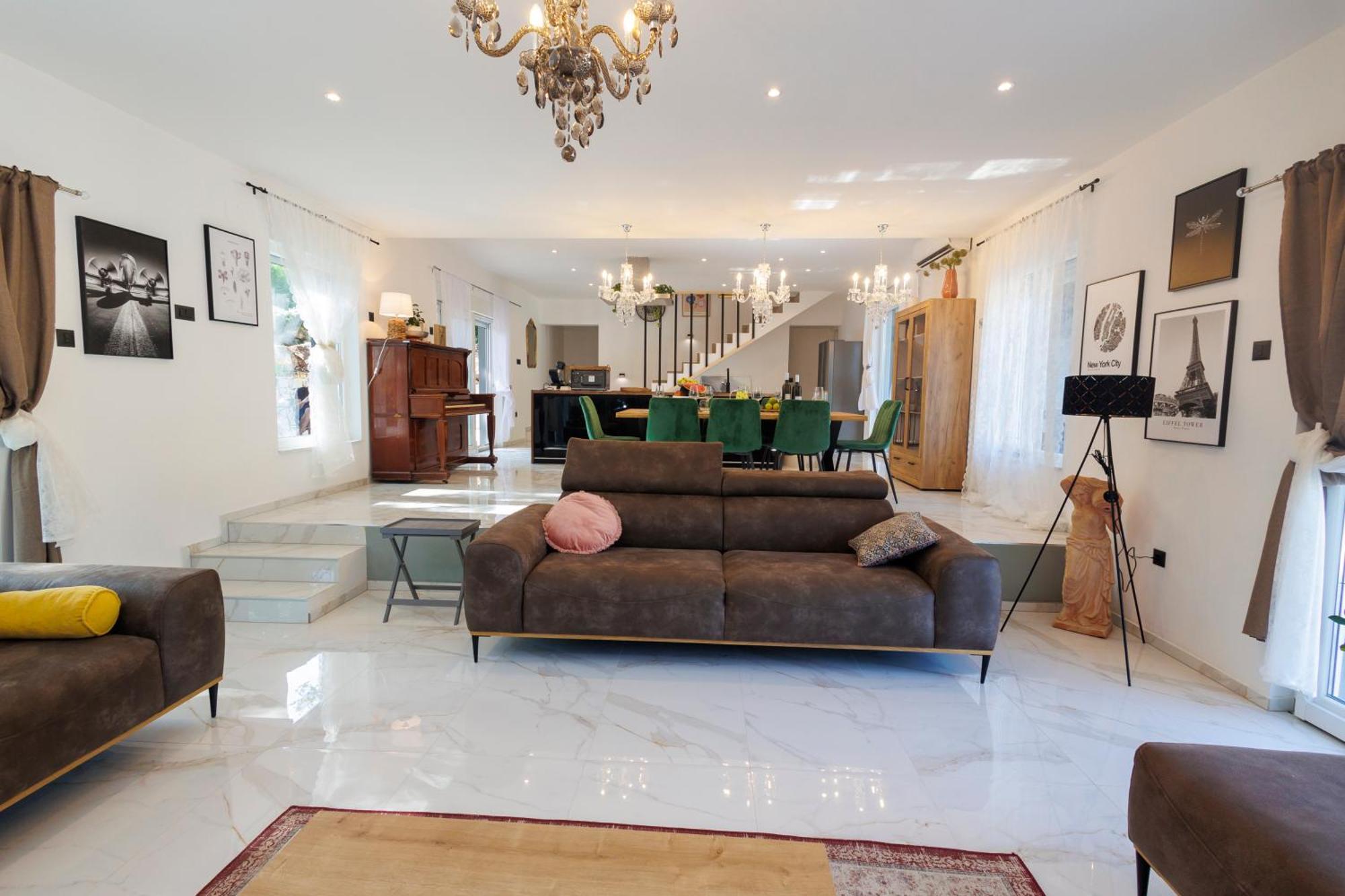 Luxury Villa Andrea Vrzika In Forest Near The Sea Zagvozd Екстериор снимка