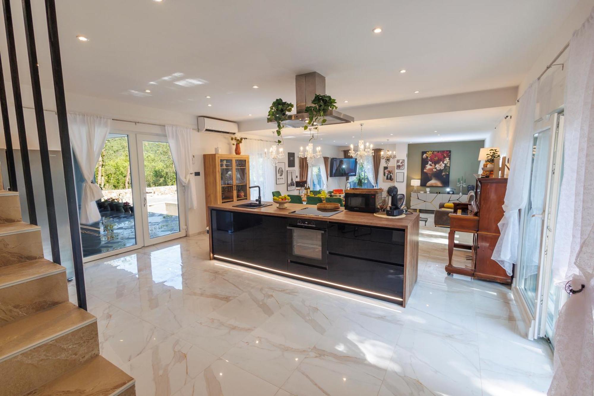 Luxury Villa Andrea Vrzika In Forest Near The Sea Zagvozd Екстериор снимка