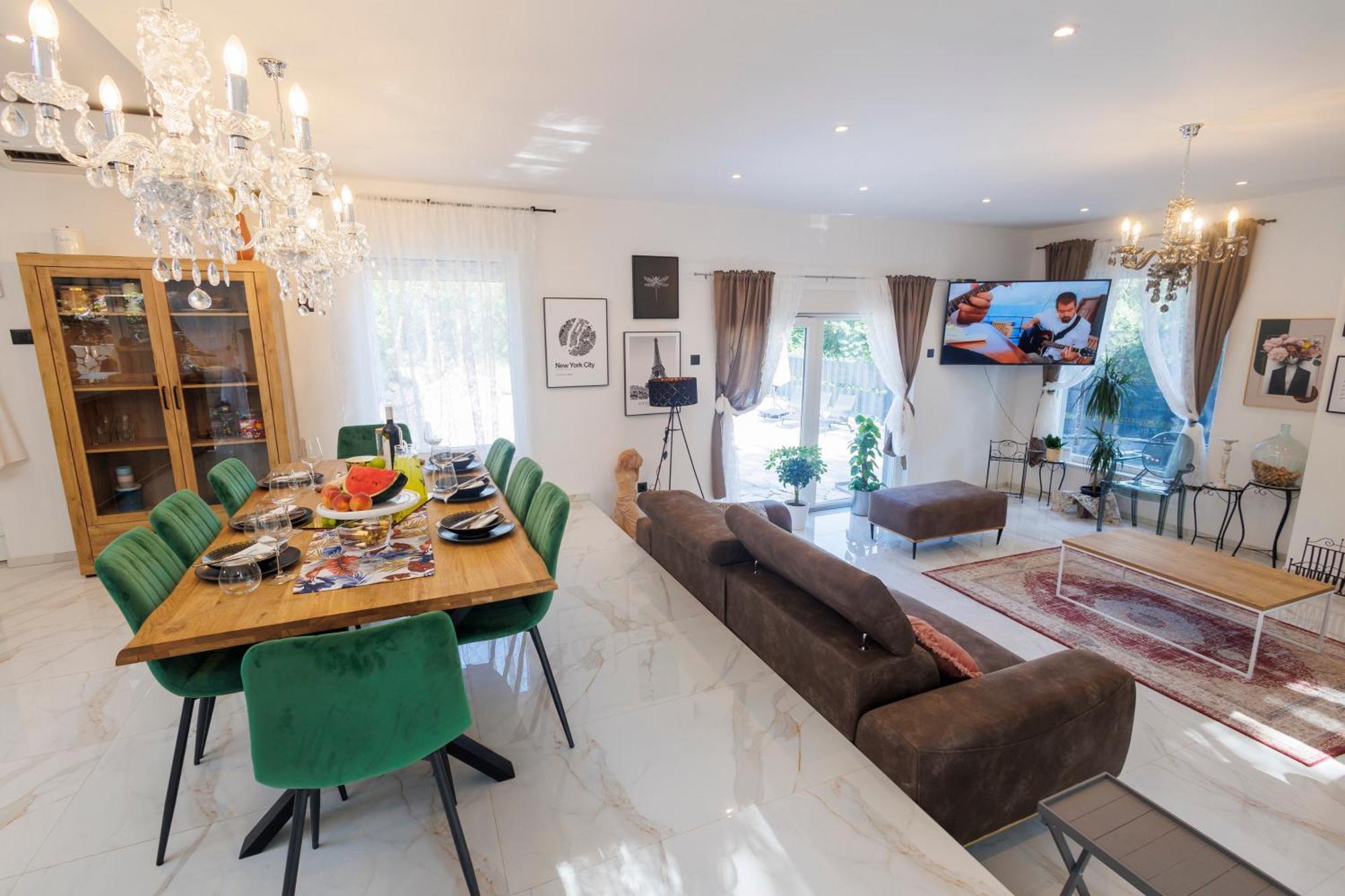 Luxury Villa Andrea Vrzika In Forest Near The Sea Zagvozd Екстериор снимка
